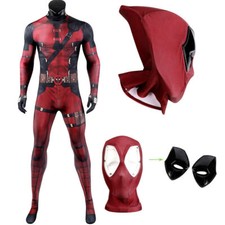 Nuovo Deadpool 3 tuta cosplay