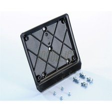 Portatarga POLINI ciclomotore, 143x120, nero