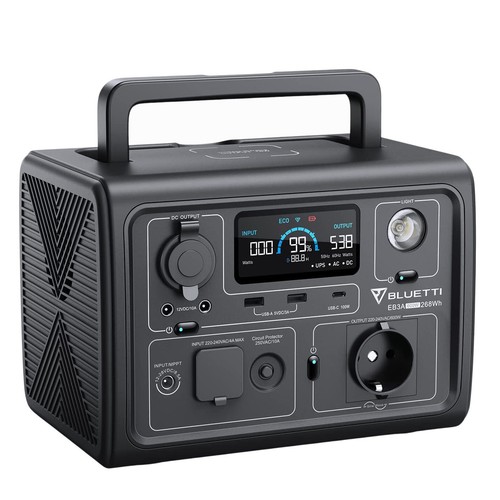 Bluetti eb3a 600w 268wh - bluetti,