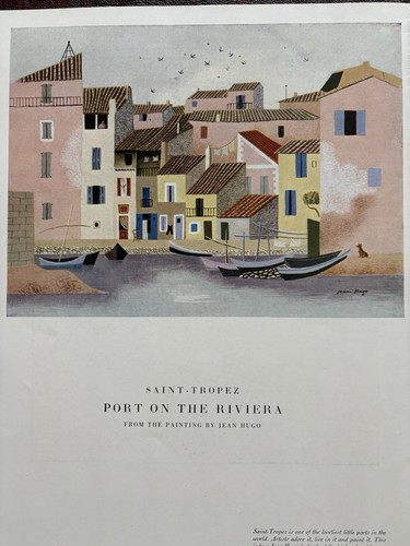 Jean hugo pittore saint tropez - hugo, saint-tropez