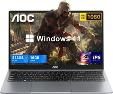 [90% NEW] AOC 15.6" Laptop