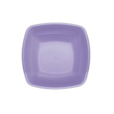 PIATTI PP.FONDI QUADR.LILLA X12PZ