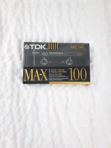 Tdk max 100 type metal - type, bias