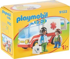PLAYMOBIL 1.2.3 9122 Ambulanza per Bambini NUOVO SIGILLATO