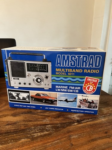 Radio vintage amstrad - radio, 6011