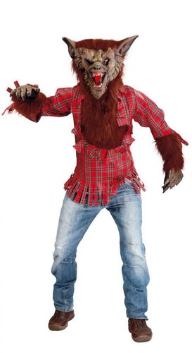 Costume lupo mannaro uomo - da,