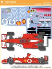 SHUNKO Decal Sheet 1:12 Scale