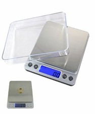 BILANCIA ELETTRONICA BILANCINO DI PRECISIONE DIGITALE LCD PESA 0.1g 3kg cucina