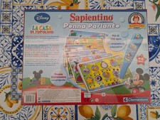 sapientino disney penna parlante clementoni la casa di topolino.Ancora imballato