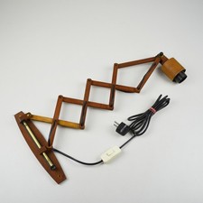 Lampada a forbice - teak -
