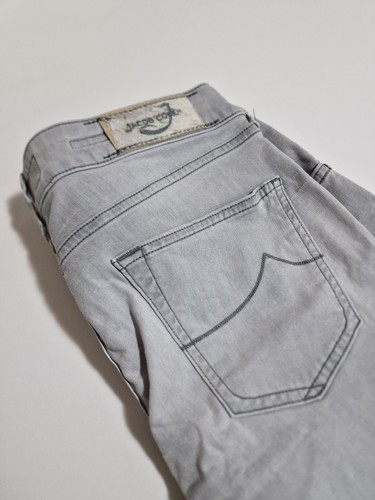 Jeans jacob cohën grigio - jacob,