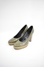 Scarpe Tacco Hogan Verde Oliva