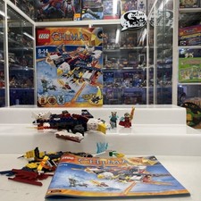Lego Chima - 70142 - Eris' Fire Eagle Flyer - Completo