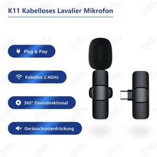 Microfono Lavalier K11 USB-C