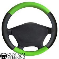Coprivolante In Pelle Verde E
