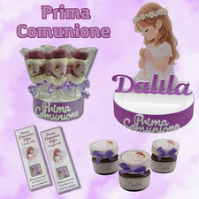 Kit 1 Portaconfetti Comunione