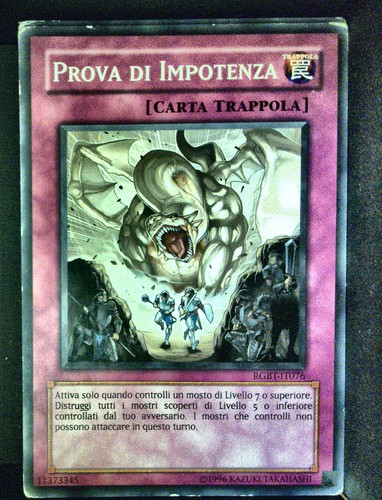 Ygo prova impotenza - ygo,