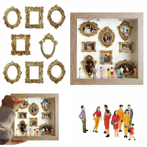 Diy mini museum silhouette - mini,