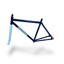 Brooklyn Machine Works Gangsta V1 Set Telaio Navy M con Forcella Bianca - Made in USA