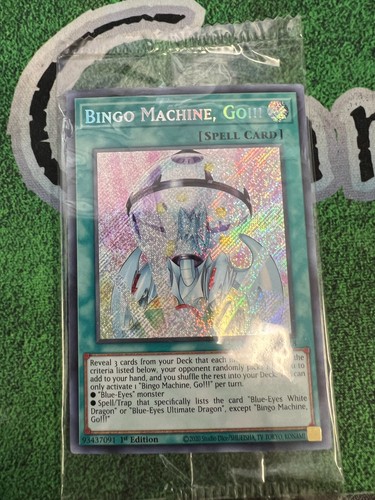 Yugioh sealed bingo machine - yugioh,