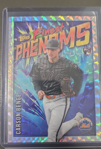 2026 topps finest carson benge - 2026,