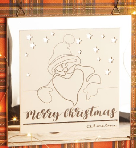 Quadretto specchio santa - , claus