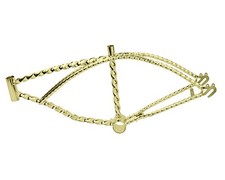 LOWRIDER 20" Twisted Gold