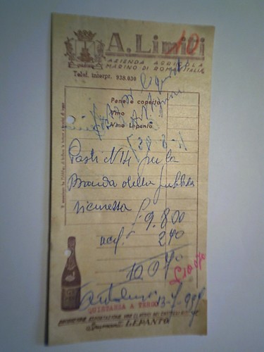 Ricevuta limiti azienda - "a.,