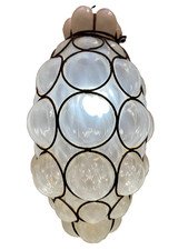 Kronleuchter-Hängela LAMPADA sospensione LANTERNA VENEZIANA VETRO MURANO ITALY