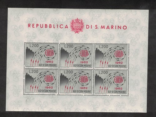 Europa unita foglietto san - -,