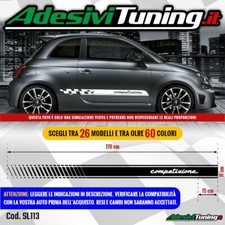 Kit 2 Adesivi Strisce Laterali