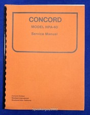 Originale Concord HPA-40 -