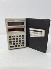 SANYO CX 2570 VINTAGE / Retro / CALCOLATRICE SOLARE / Made In Japan