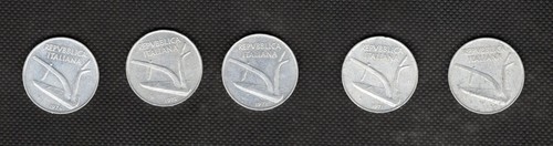 Monete lire anni - lire,