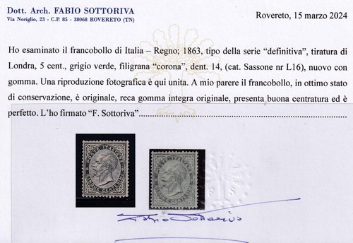 L495 regno italia 5 - l495, –