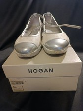 HOGAN Ballerine Cinturino 38 Tacco Zeppa