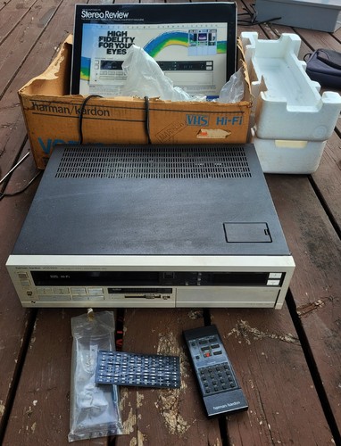 Videoregistratore vhs fi - vhs, hi-fi
