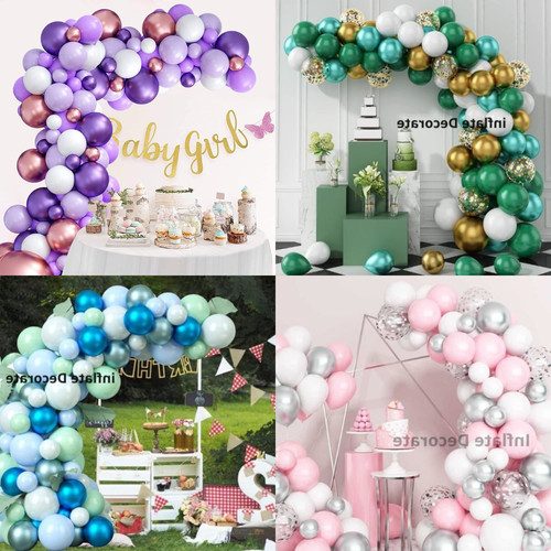 Set ghirlanda palloncini temi - ghirlanda,