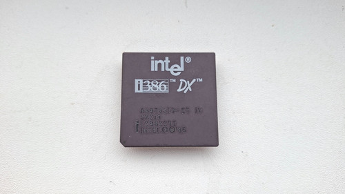 Intel a80386dx 80386dx - intel, a80386dx-25