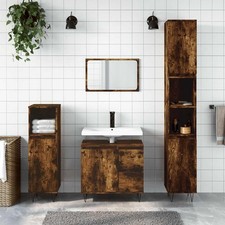 Armadietto Bagno Rovere Fumo