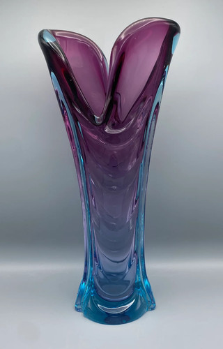 Vaso vetro murano sommerso - vetro,