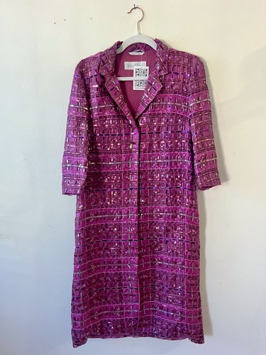 Cappotto max mara vintage seta - mara,