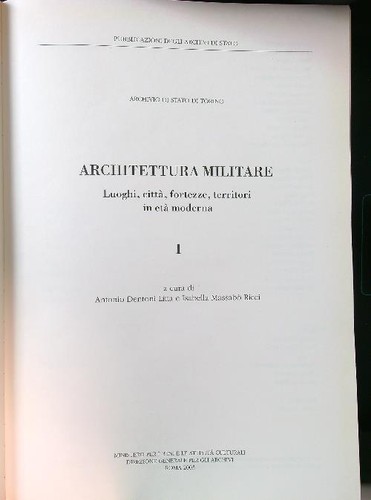 Architettura militare - architettura, i