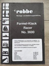 robbe rc formula clack racer