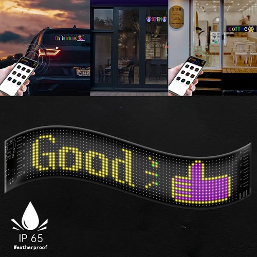 Insegna led parabrezza auto - insegna,