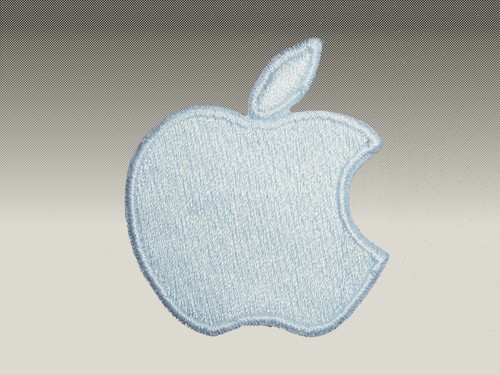 Patch toppa apple bianca - toppa, n°