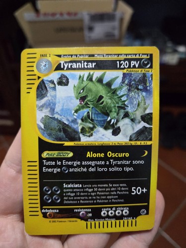 Pokemon tyranitar reverse - reverse, holo