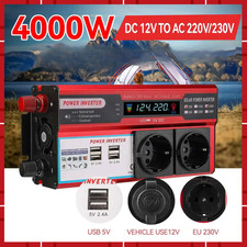 Inverter 12V 220V 4000W remoto