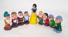 Set Pupazzi Biancaneve e i 7 Nani+1 Creature Gomma fischio su Disegni Disney-81A