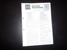 Manuale di servizio originale